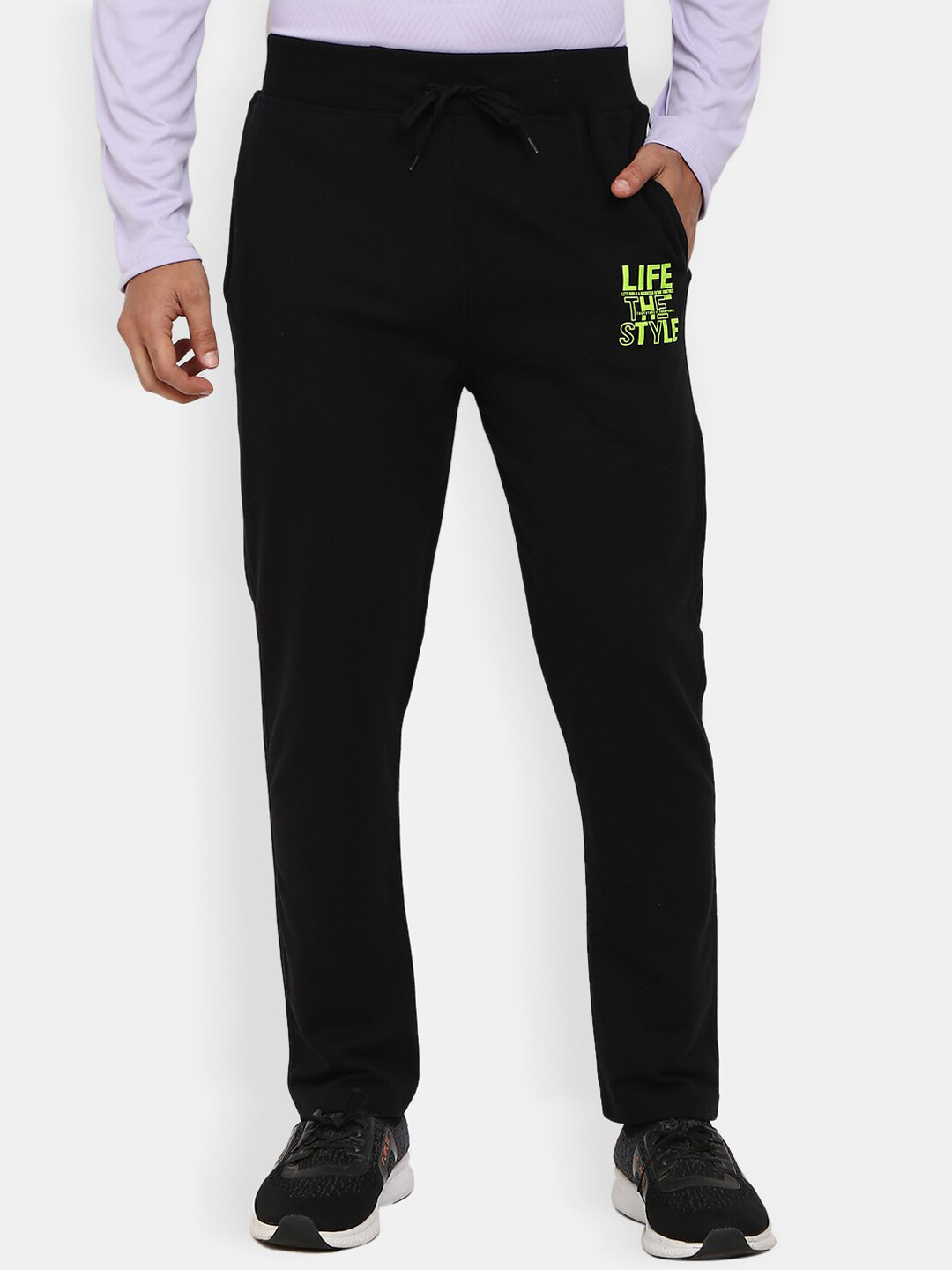 Buy V Mart Men Black Solid Track Pant Track Pants for Men 19536264