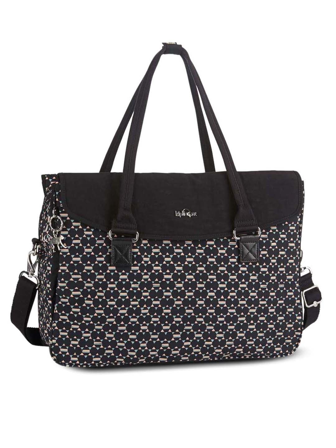 Buy Kipling Women Black Laptop Bag With Sling Strap Laptop Bag for