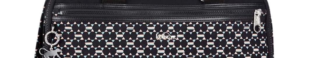 Buy Kipling Unisex Black Printed Cabin Trolley Suitcase - Trolley Bag ...