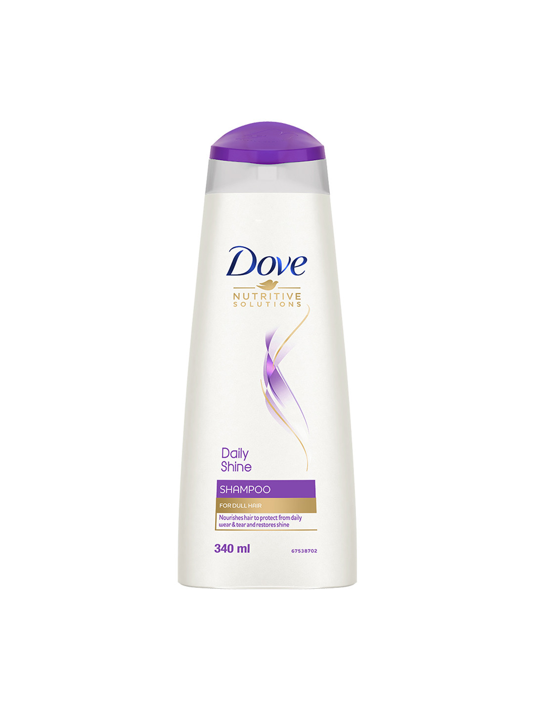Buy Dove Hair Therapy Daily Shine Shampoo For Dull Hair 340ml Shampoo