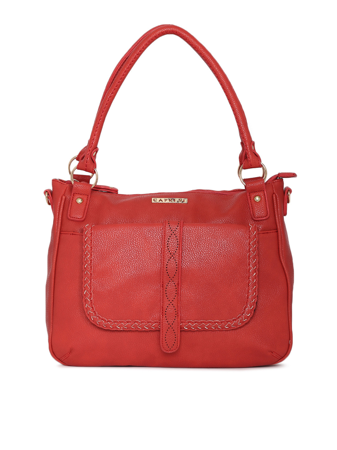 Buy Caprese Red Solid Shoulder Bag Handbags for Women 1954447 Myntra