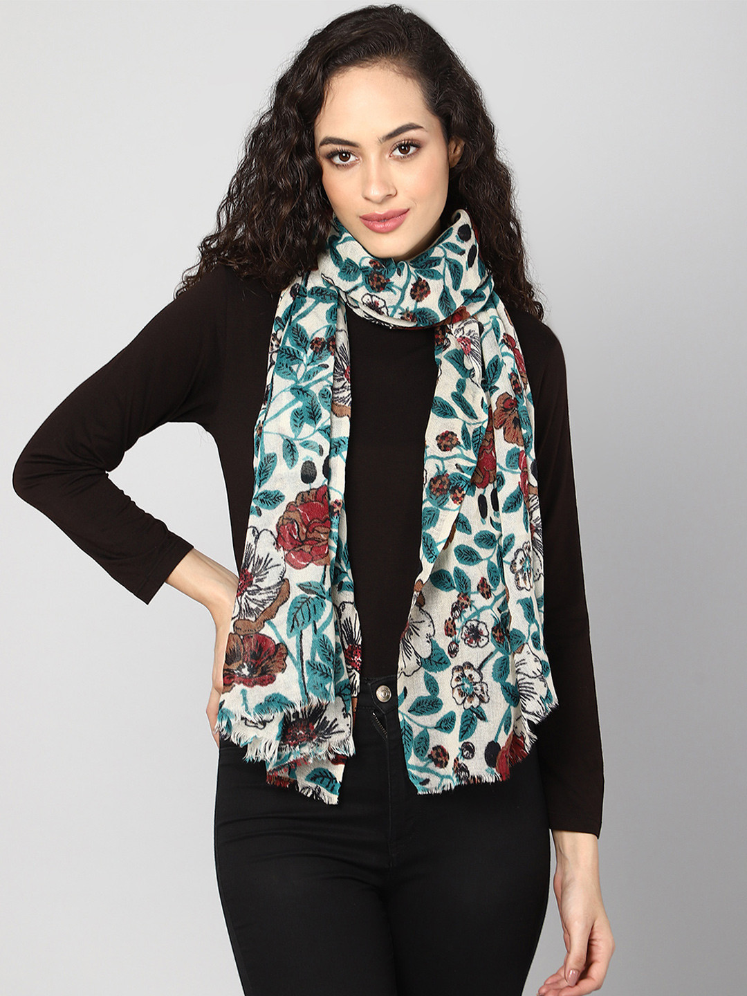 WOMEN/ GIRLS PRINTED PURE COTTON STOLES