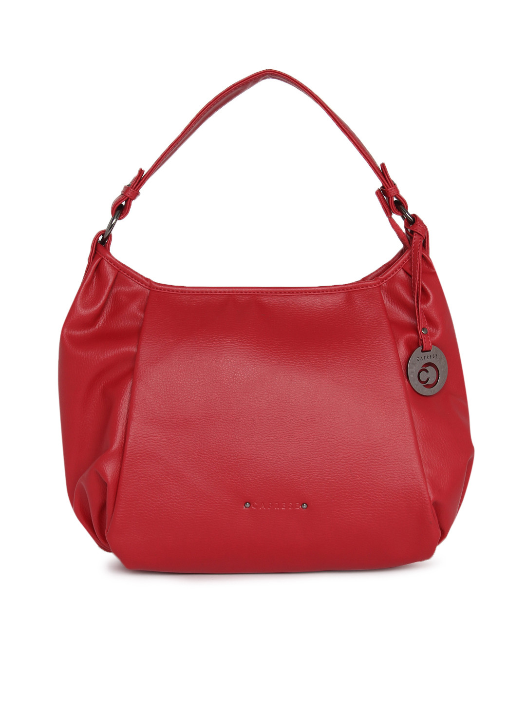 Buy Caprese Red Solid Hobo Bag Handbags for Women 1954499 Myntra