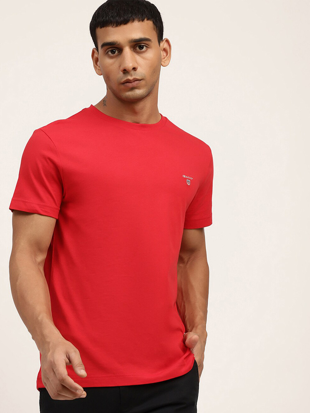 Buy GANT Men Red T Shirt - Tshirts for Men 19550360 | Myntra