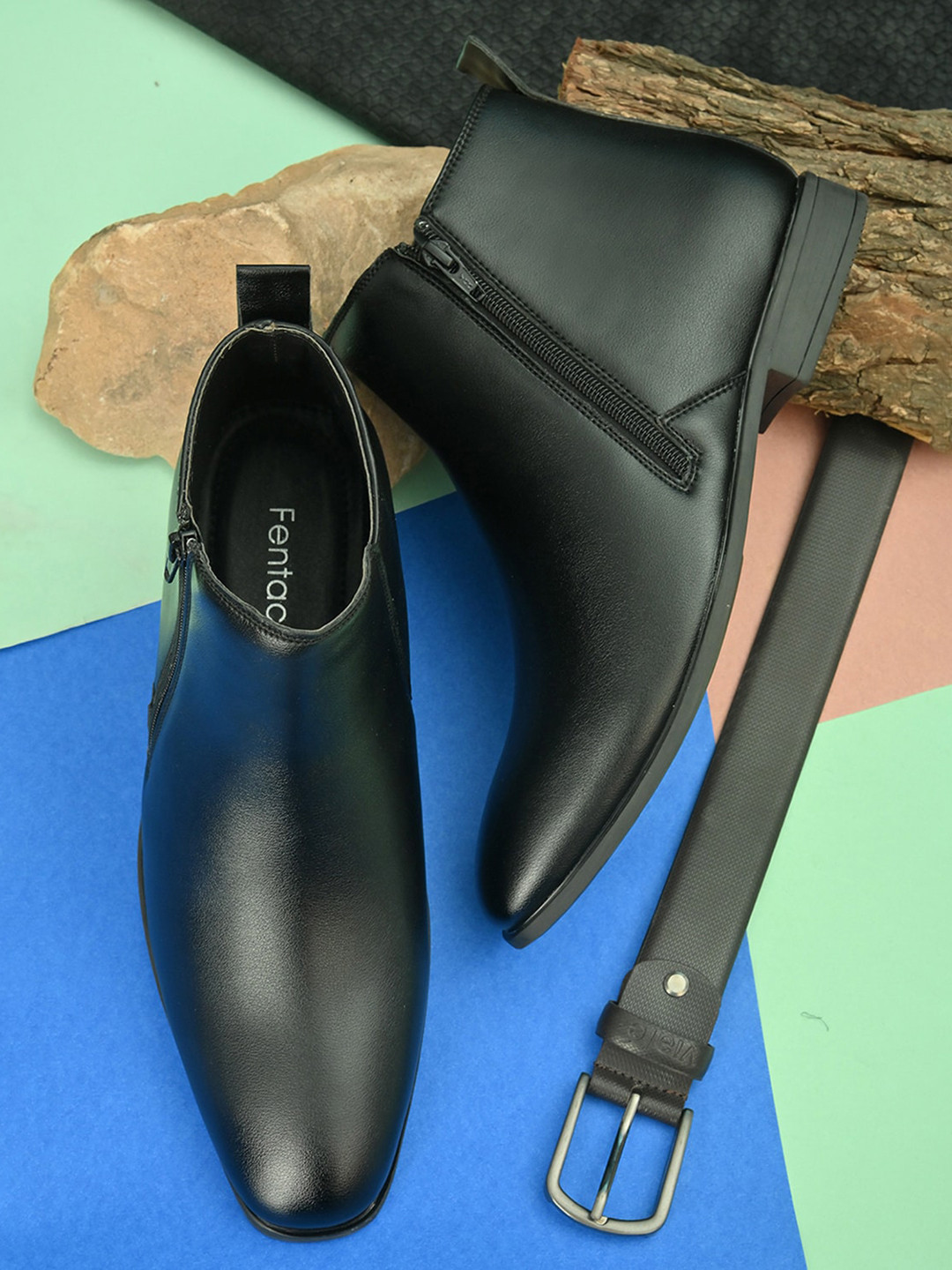 myntra chelsea boots