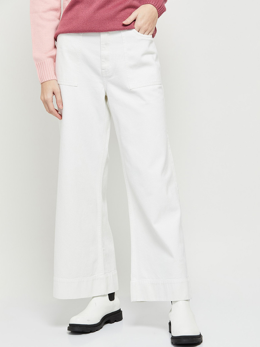 Buy Max Women White Slim Fit Jeans Jeans for Women 19576600 Myntra