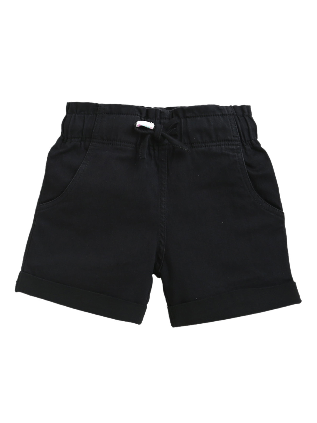 Buy Tiny Girl Girls Black Solid Denim Shorts Shorts for Girls