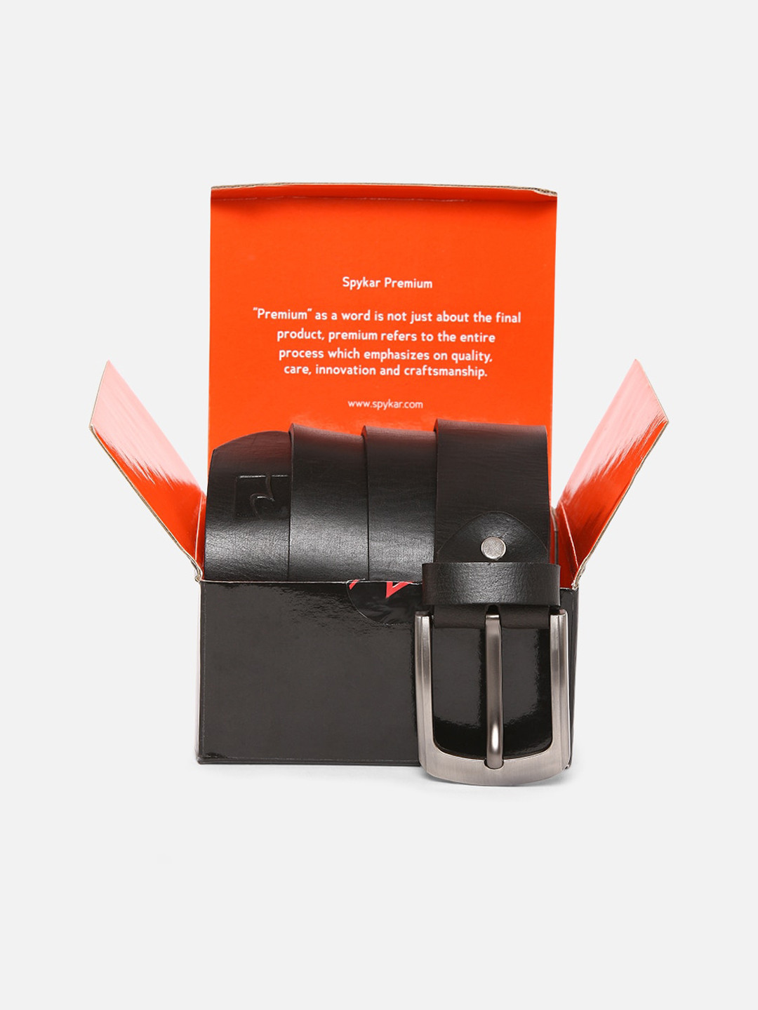 Buy SPYKAR Men Black Leather Belts Belts for Men 19598908 Myntra