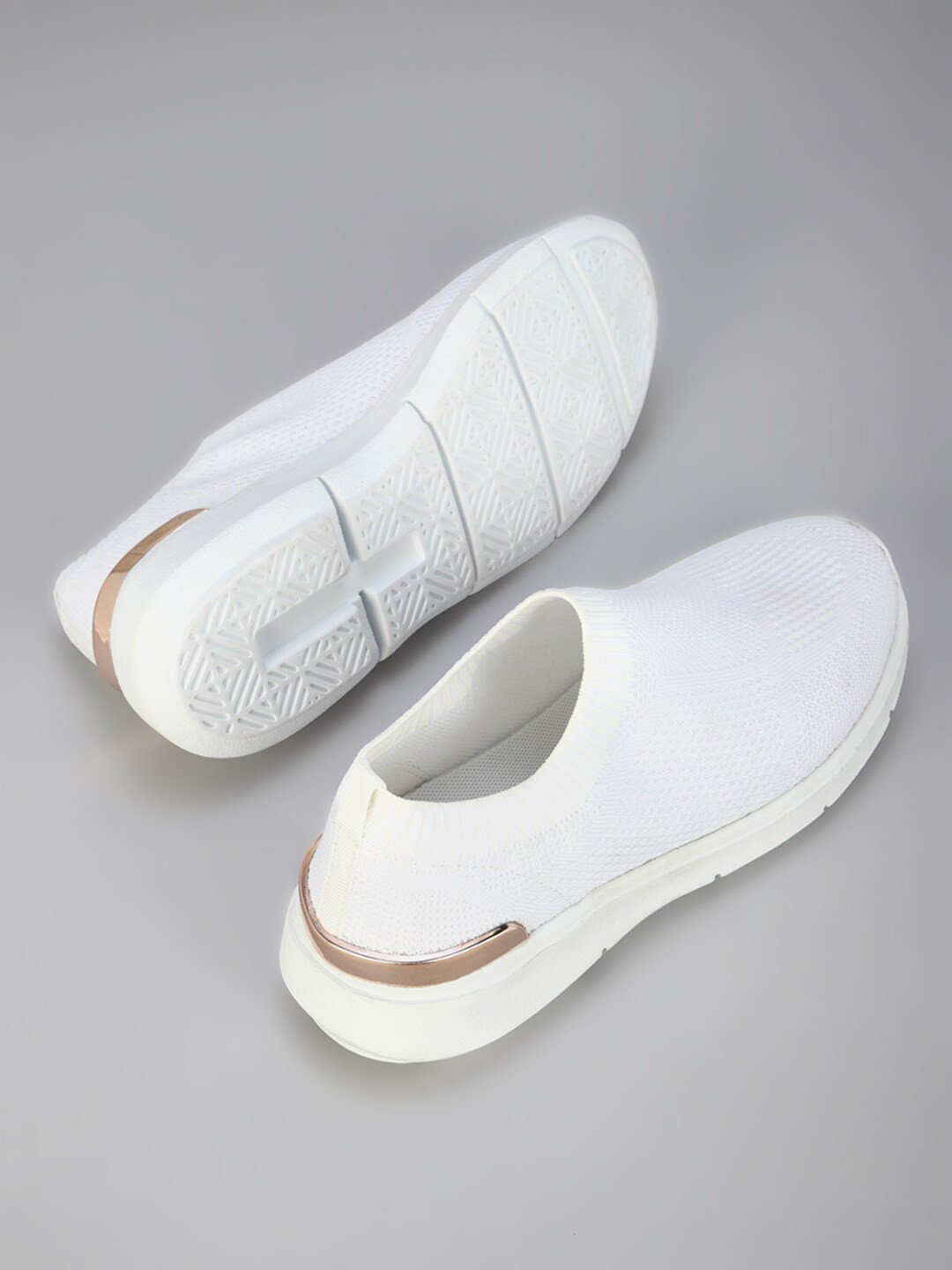 allen solly white shoes