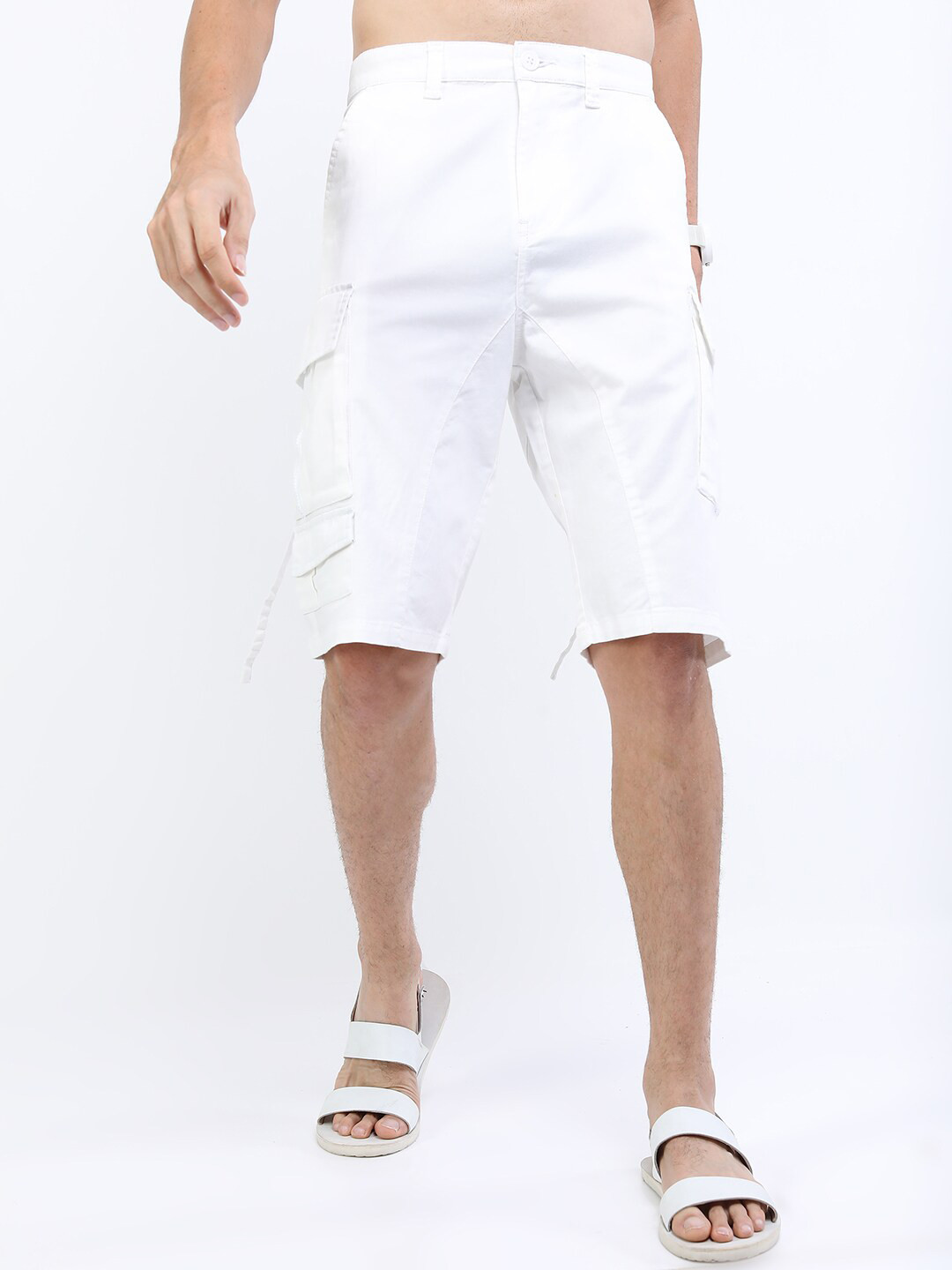 Buy HIGHLANDER Men White Cargo Shorts Shorts for Men 19611272 Myntra