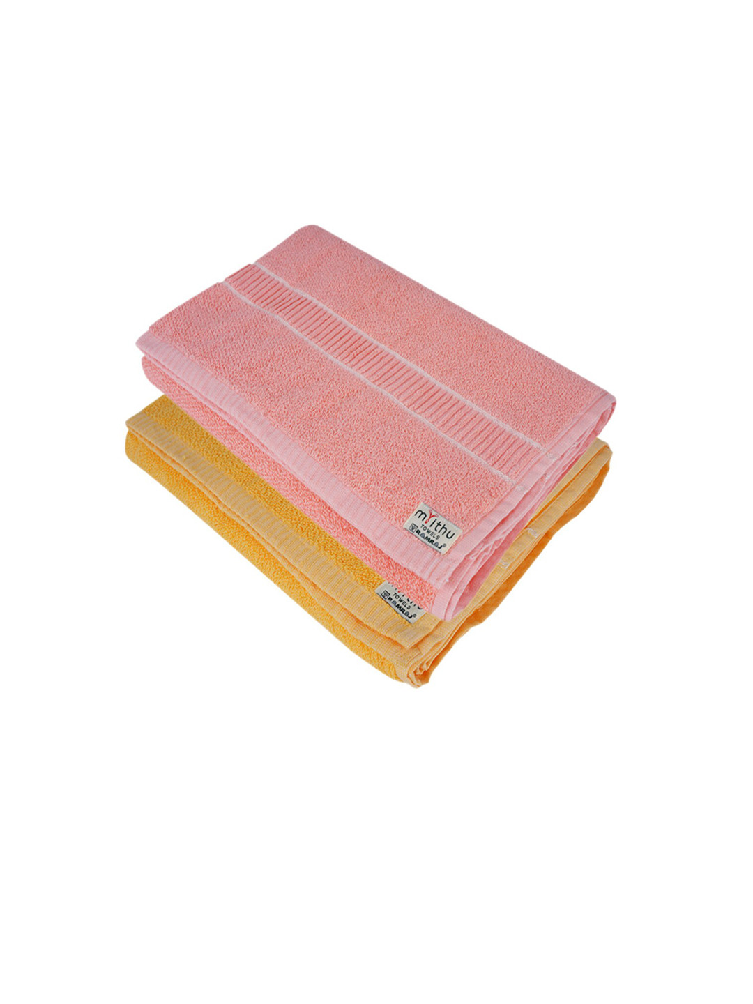 Buy Ramraj Set Of 2 Assorted 450GSM Pure Cotton Bath Towels Bath
