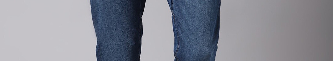 Buy Cantabil Men Blue Regular Fit Light Fade Stretchable Jeans - Jeans ...