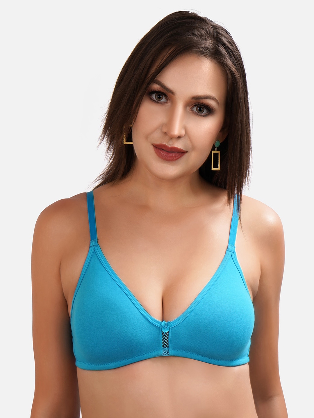 Buy Dressberry Women Blue Bra Bra For Women 19623624 Myntra