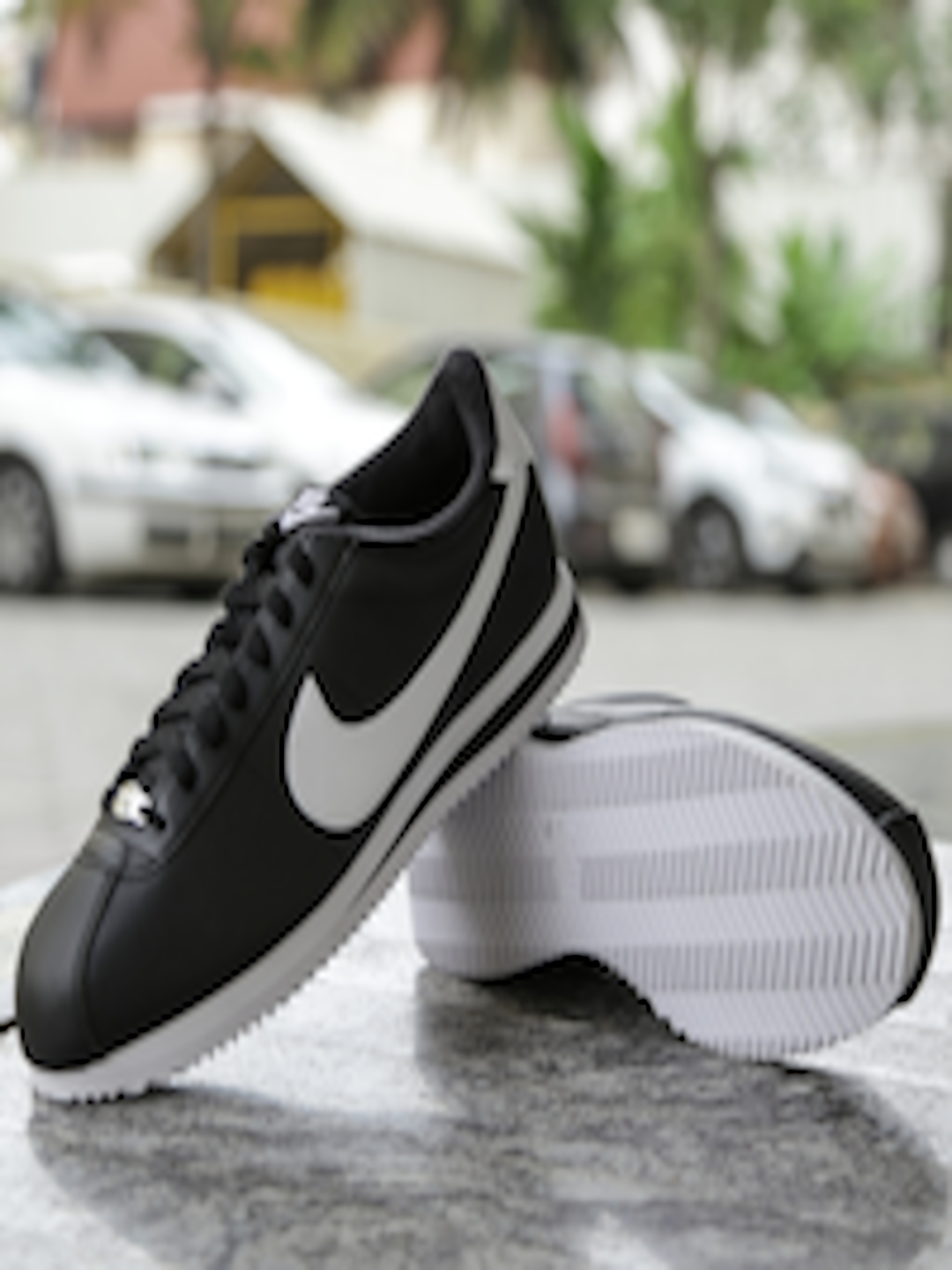 nike leather sneakers