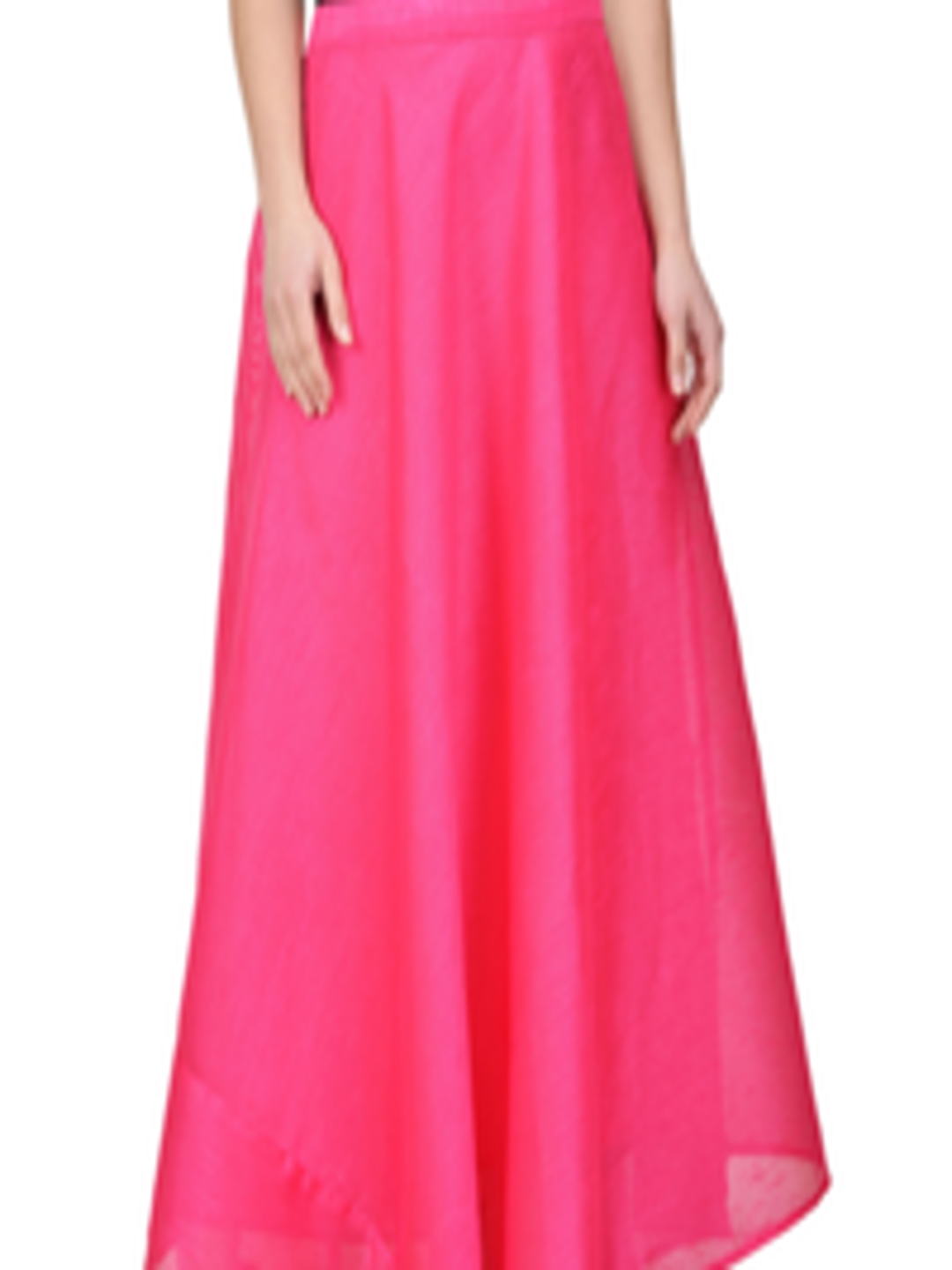 Buy Castle Pink Flared Maxi Skirt - Skirts for Women 1963566 | Myntra