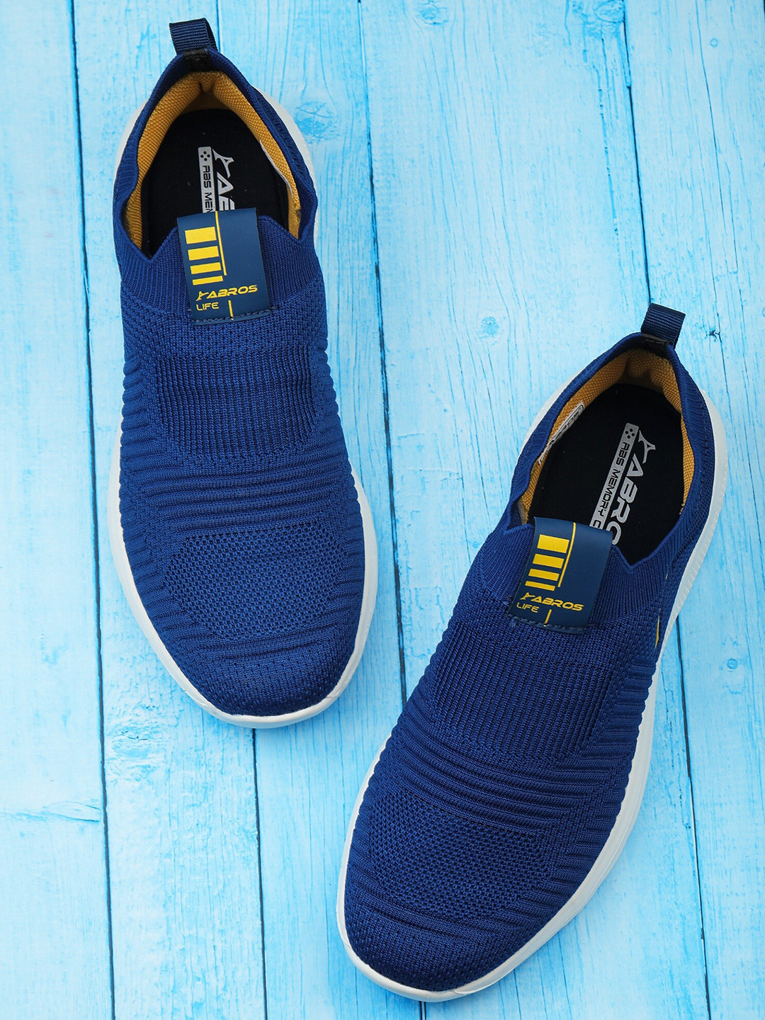 Buy ABROS Men Teal Mesh Walking Shoes Sports Shoes for Men 19639906