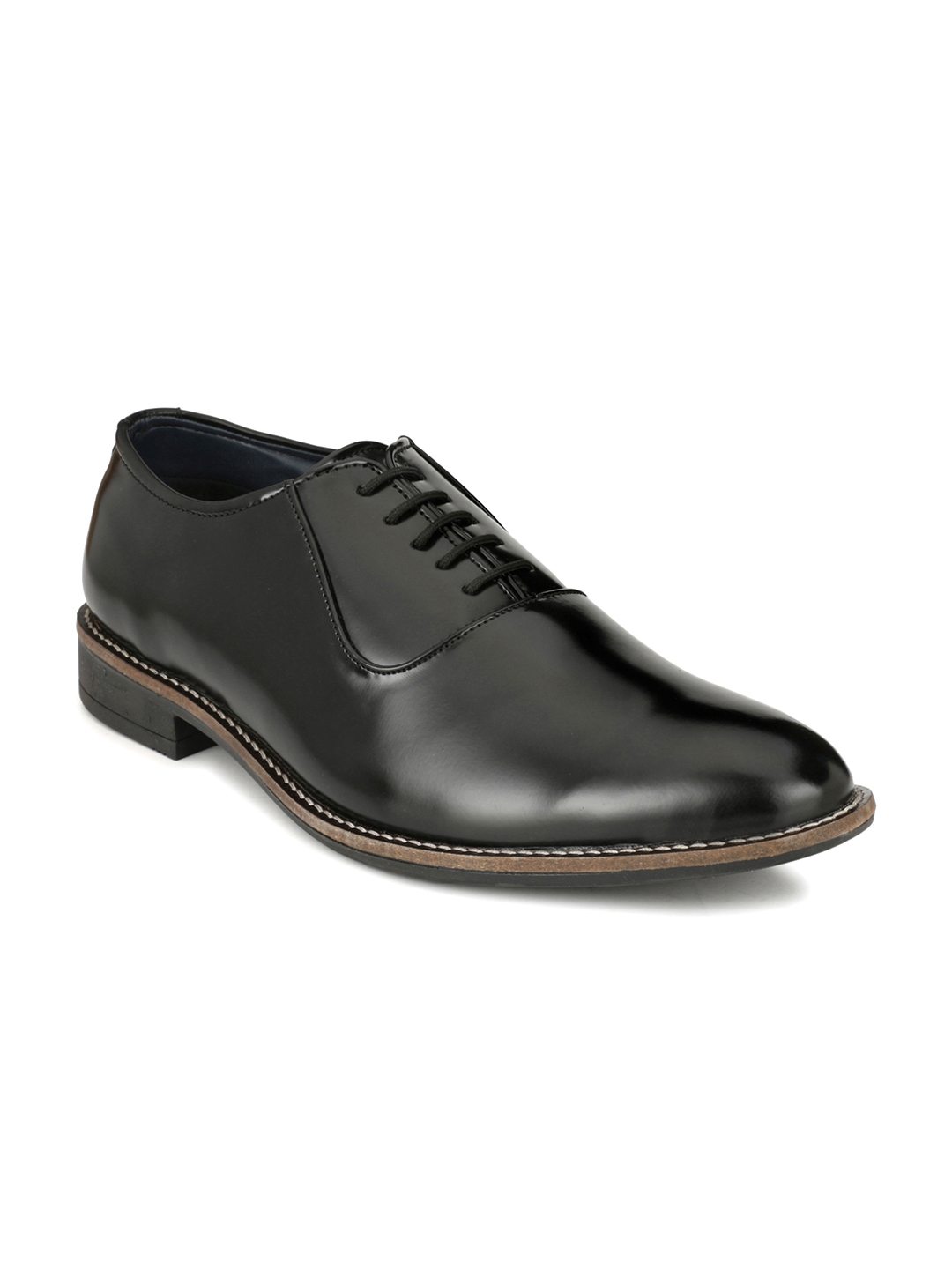 id men's black formal shoes