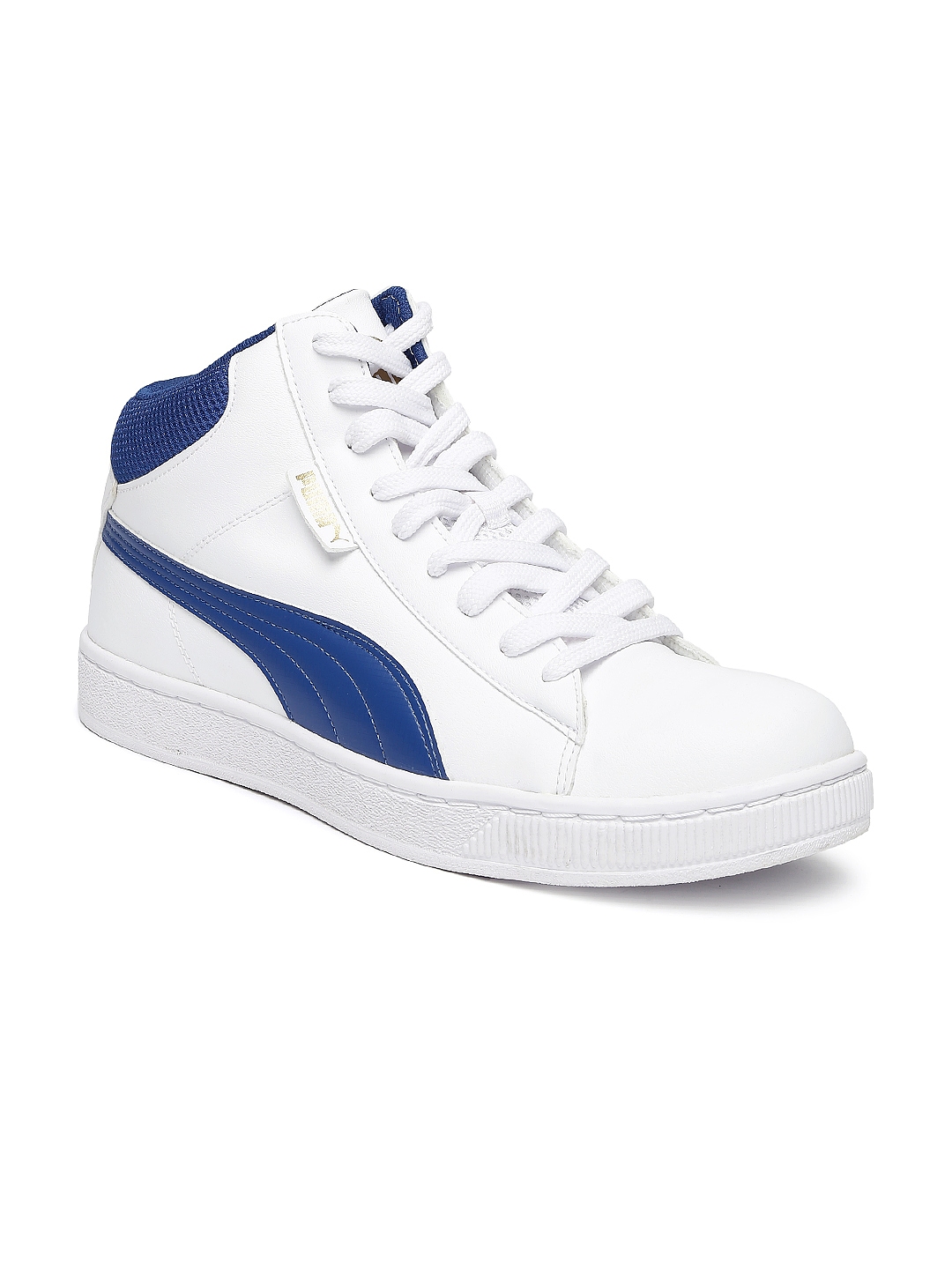 Buy Puma Men White 1948 Mid Top Sneakers - Casual Shoes for Men 1965616 ...