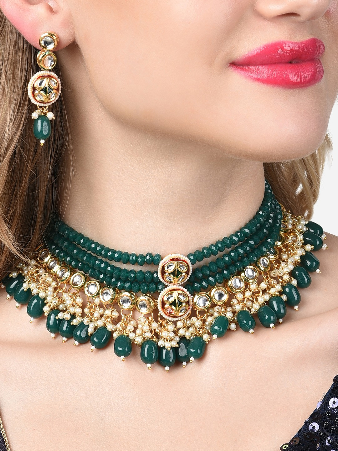 Myntra zaveri pearls clearance