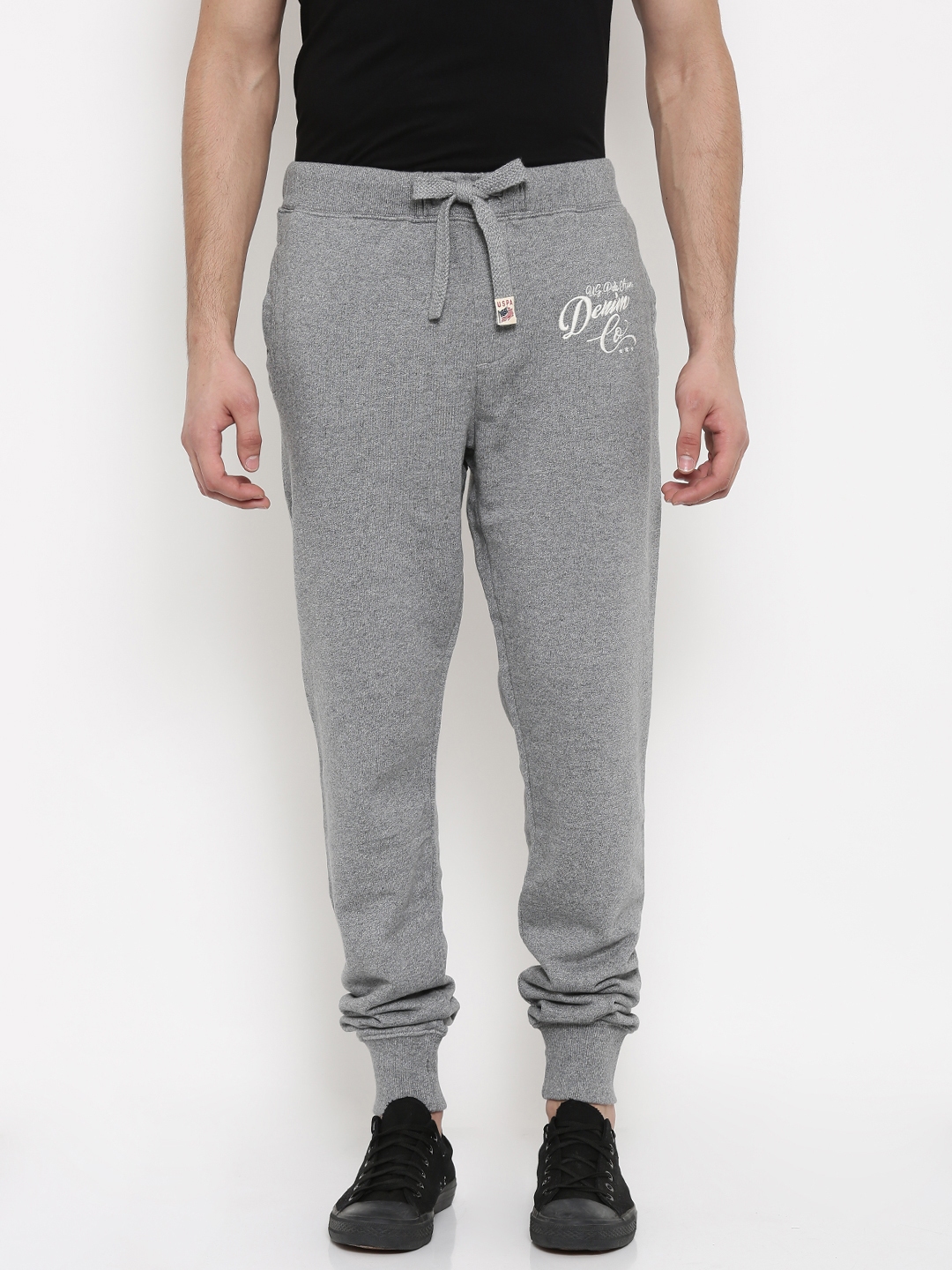 grey jogger pants mens