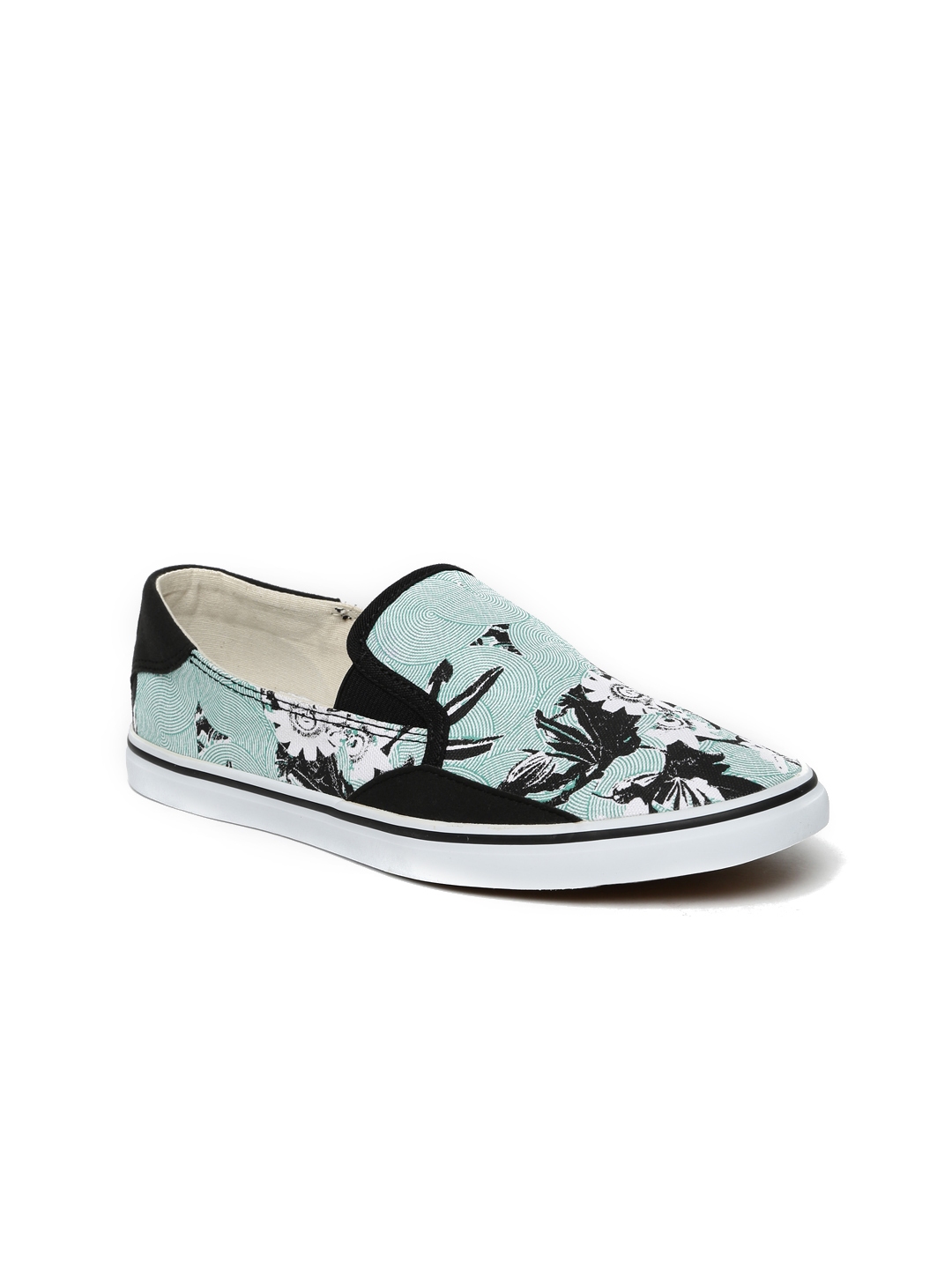 puma slip ons women green