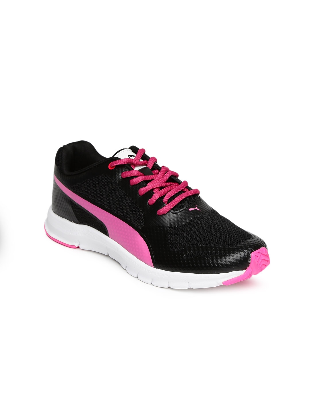 Buy Puma Women Black & Pink Blur IDP Running Shoes - Sports Shoes for ...