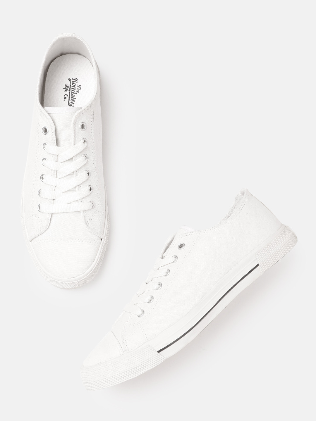 mens white canvas sneakers