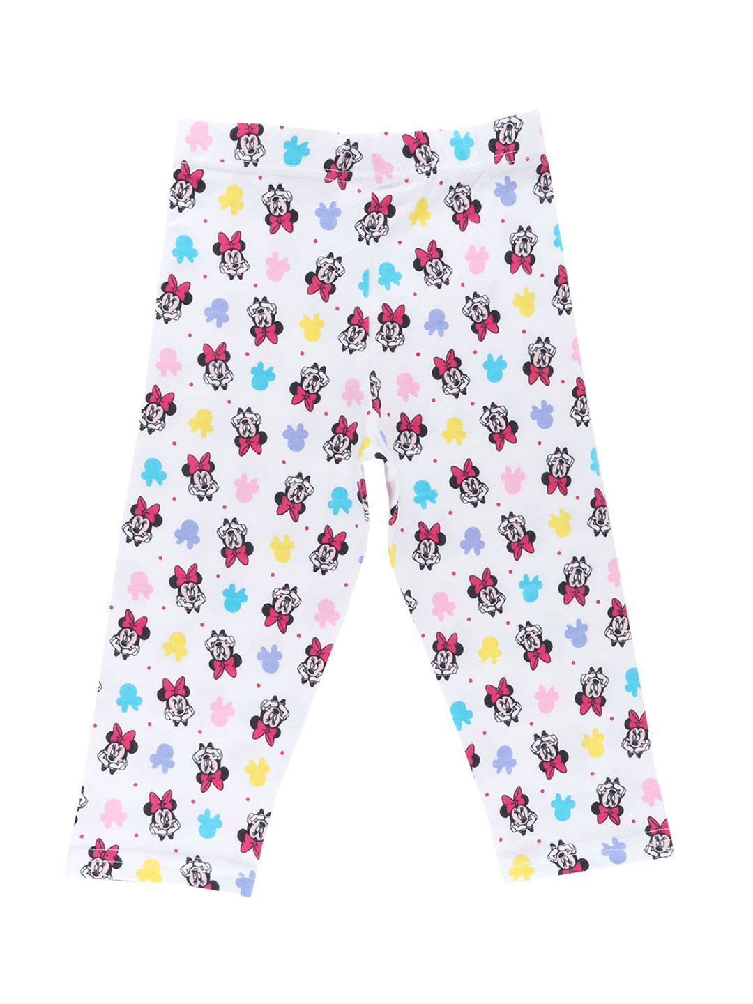 Buy Bodycare Kids Girls White & Black Printed Cotton Capris Capris