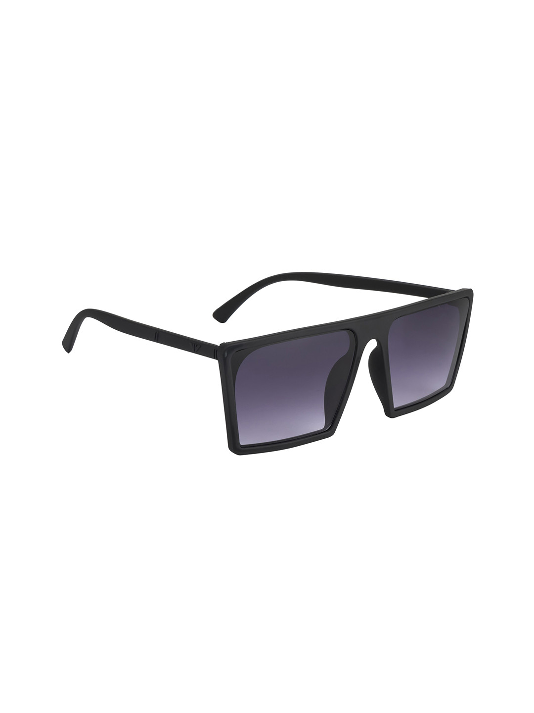 Buy Mast & Harbour Unisex Grey Lens & Black Square Sunglasses UV