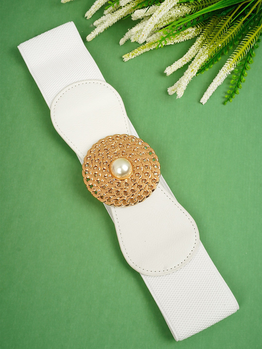 Buy Ferosh Women White Belt Belts for Women 19685528 Myntra