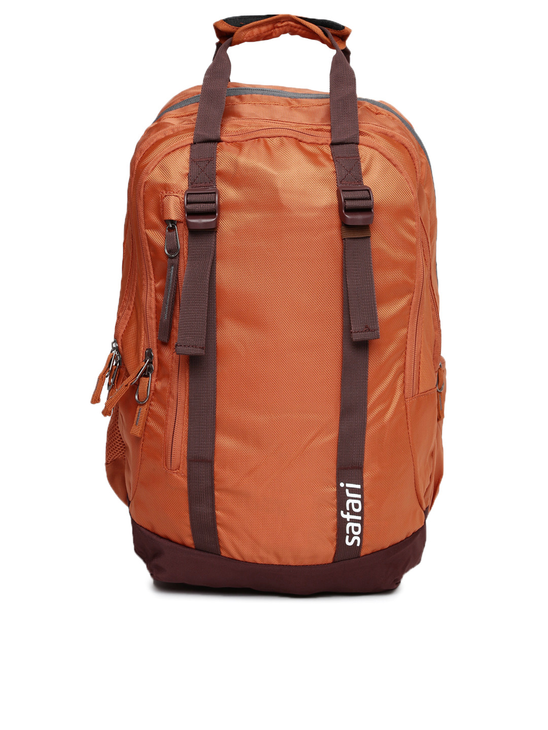 Buy Safari Unisex Rust Orange RailRoad Backpack Backpacks for Unisex