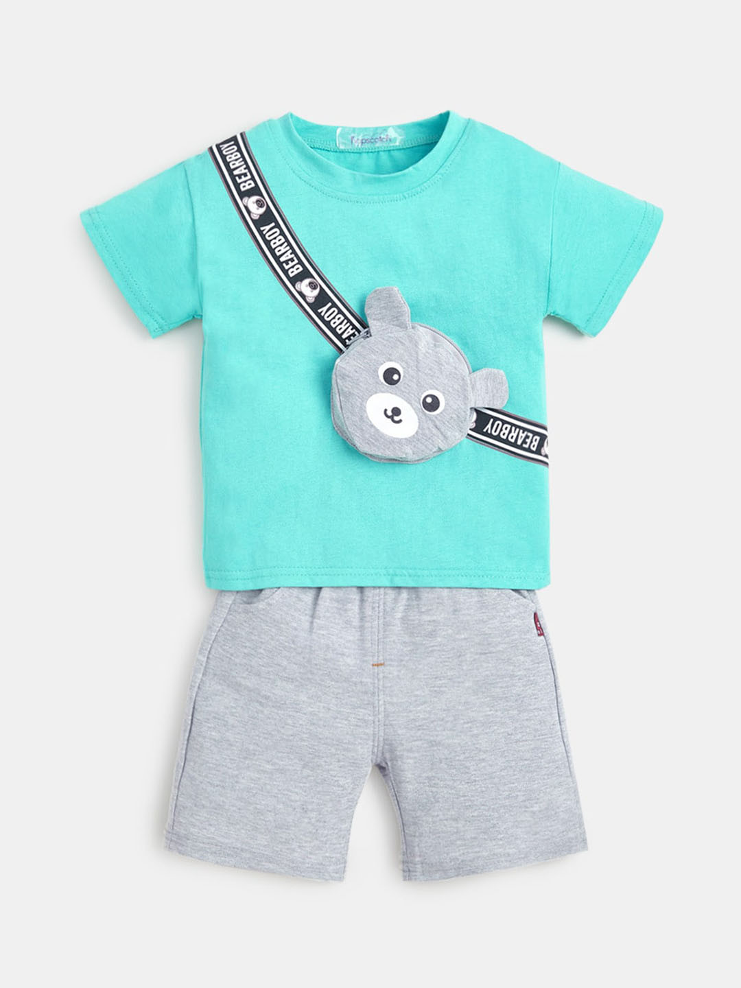 Buy Hopscotch Boys Blue Clothing Set Clothing Set for Boys 19709470