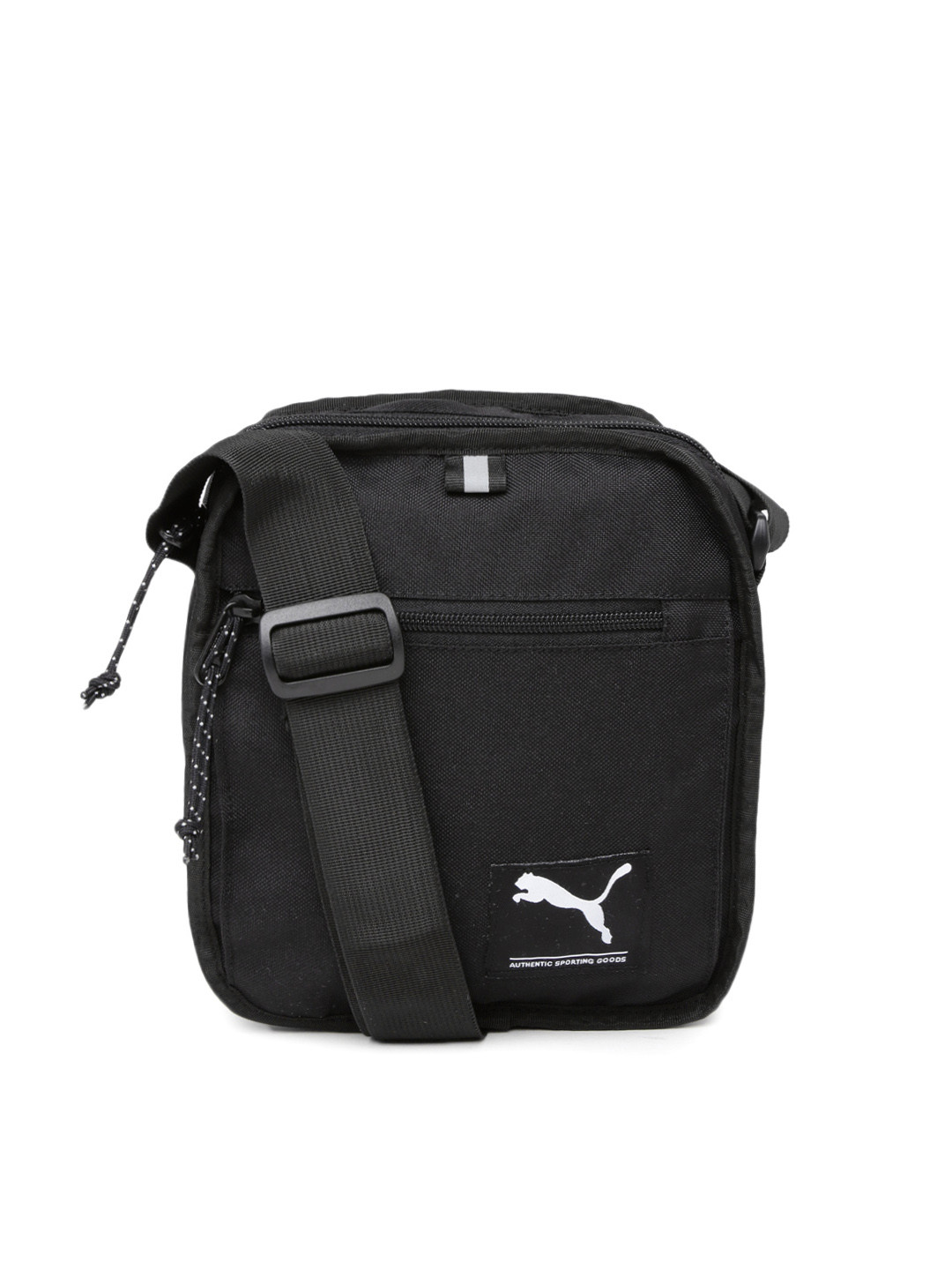 Buy PUMA Unisex Black Academy Messenger Bag Messenger Bag for Unisex