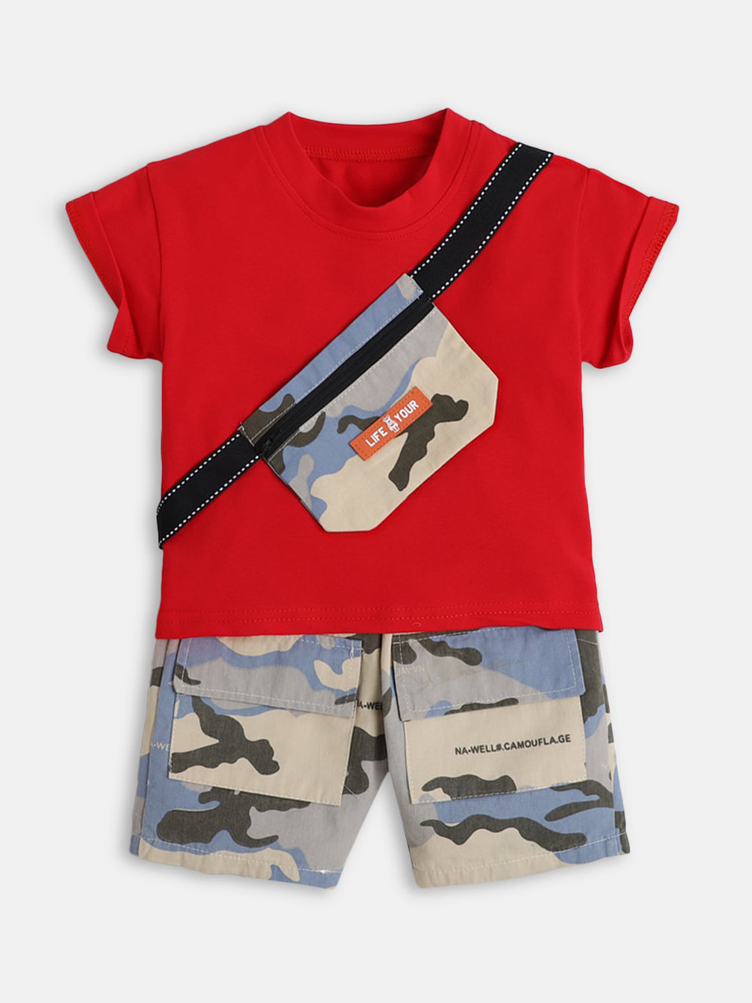 Buy Hopscotch Boys Red Clothing Set Clothing Set for Boys 19709816