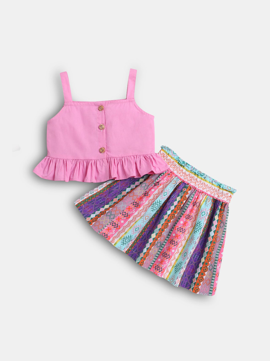 Buy Hopscotch Girls Pink Clothing Set Clothing Set for Girls 19712258