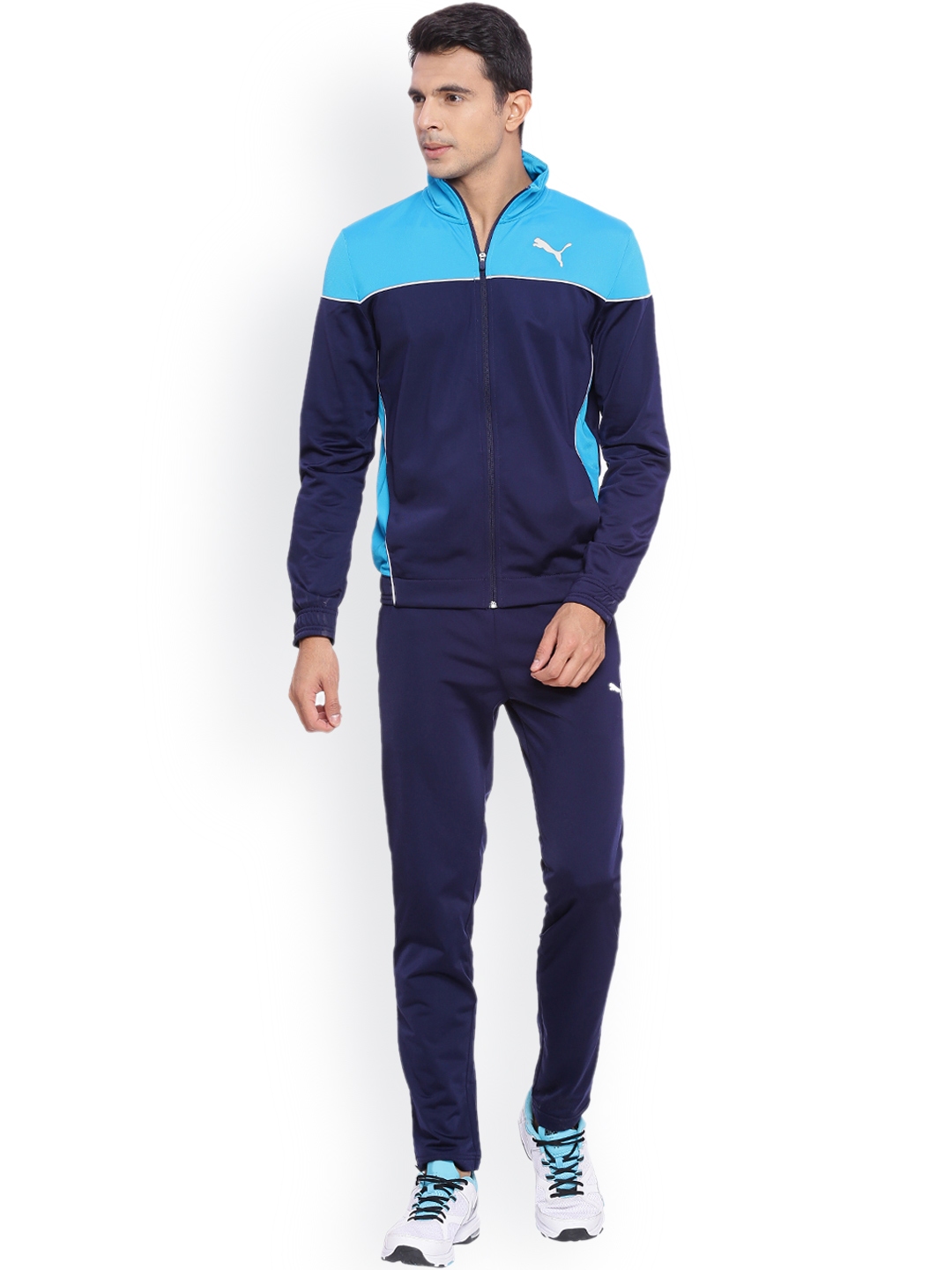 puma clean fleece tracksuit mens