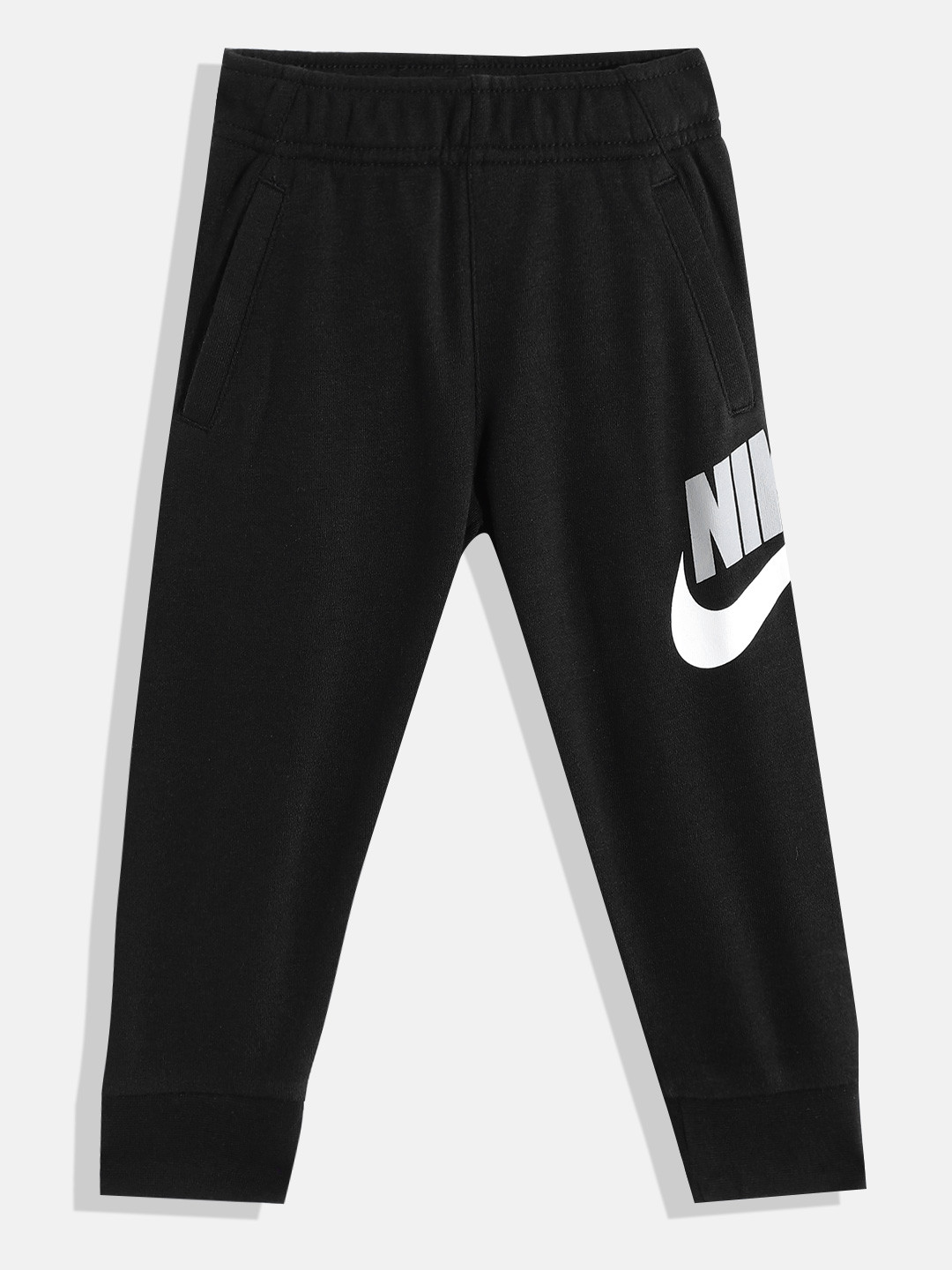 Buy Nike Boys Club French Terry Brand Logo Printed Joggers Track
