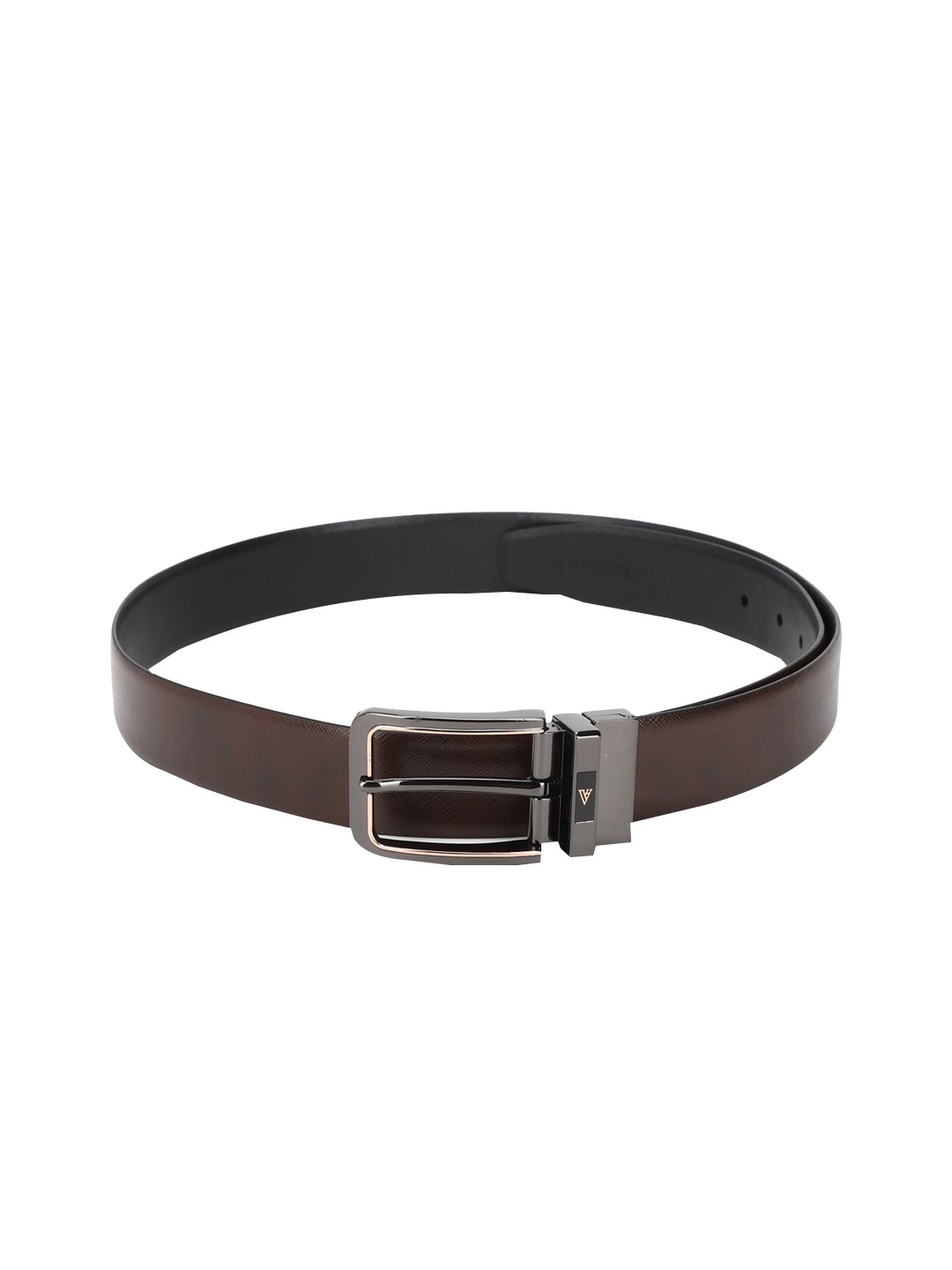 Buy Van Heusen Men Black Belts Belts for Men 19737802 Myntra
