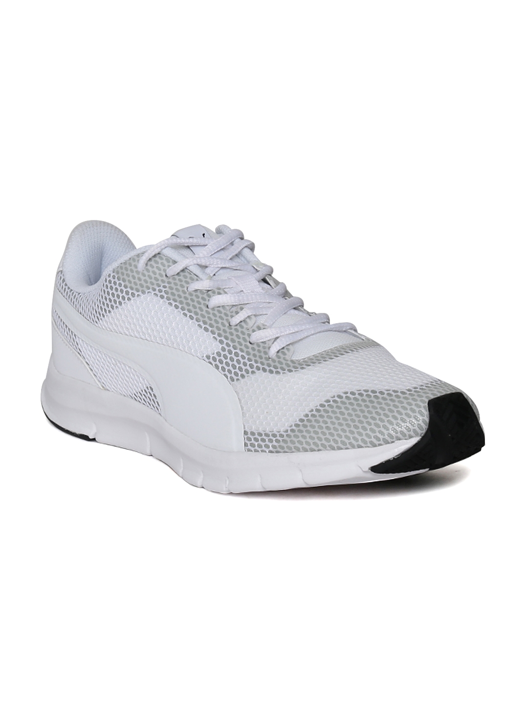 Buy Puma Men White Textured Running Shoes 36482001 - Sports Shoes for ...