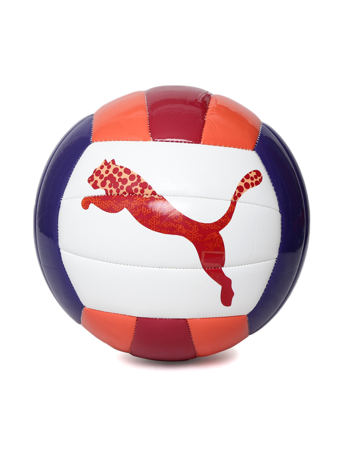 Buy PUMA White & Red Training Volleyball Volleyballs for Unisex