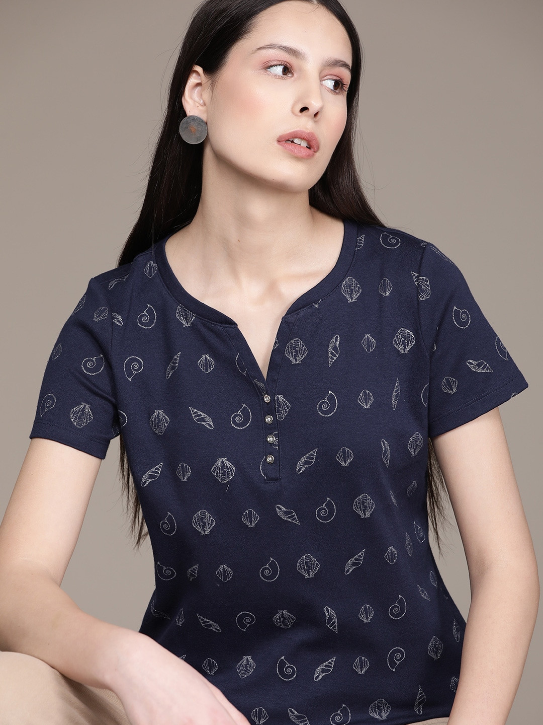 Buy Macy's Karen Scott Printed T Shirt - Tshirts for Women 19762076