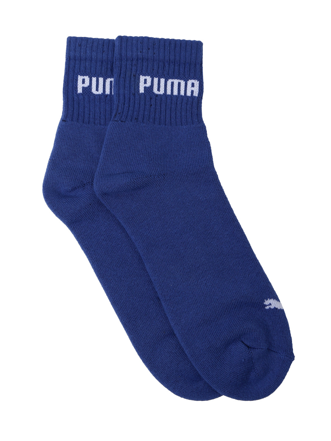 Buy PUMA Men Blue Sport Quarters Above Ankle Length Socks Socks for