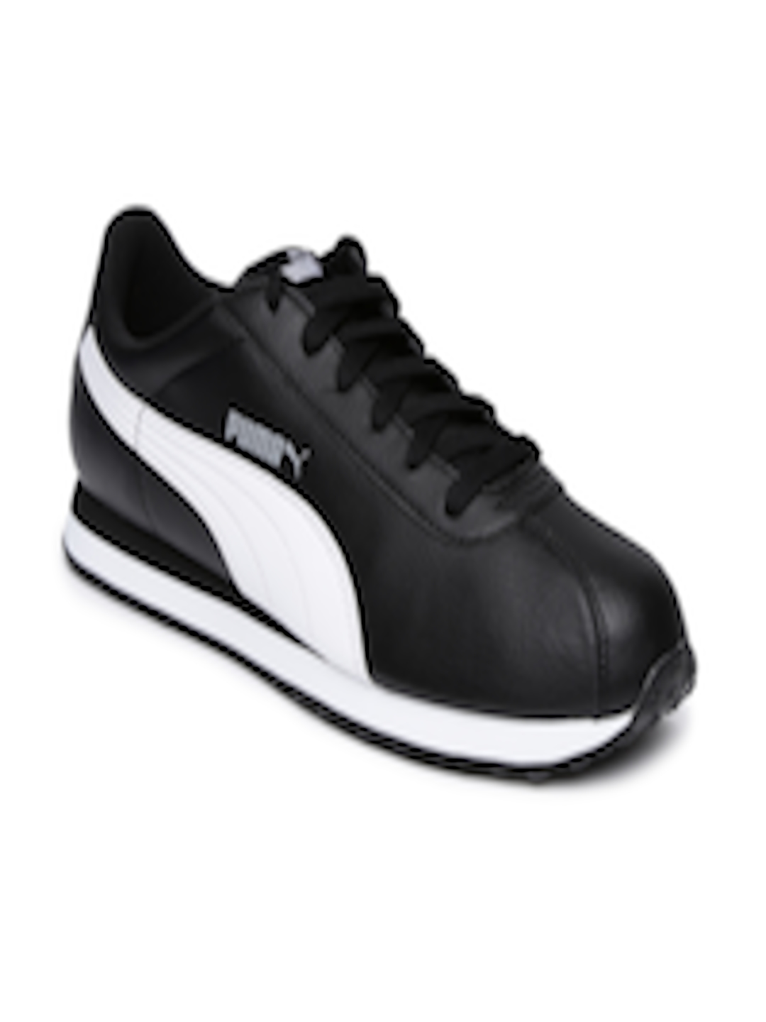 Buy PUMA Unisex Black Turin Sneakers - Casual Shoes for Unisex 1977404 ...