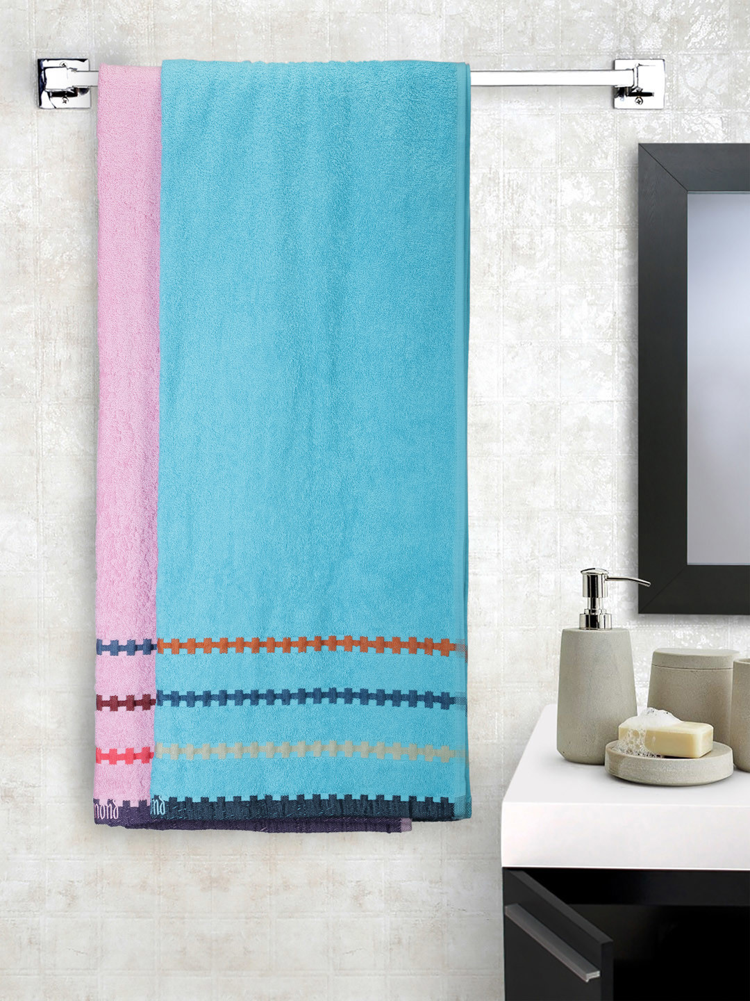 Buy Raymond Home Set Of 2 Cotton 500 GSM Bath Towels Bath Towels for Unisex 1978050 Myntra