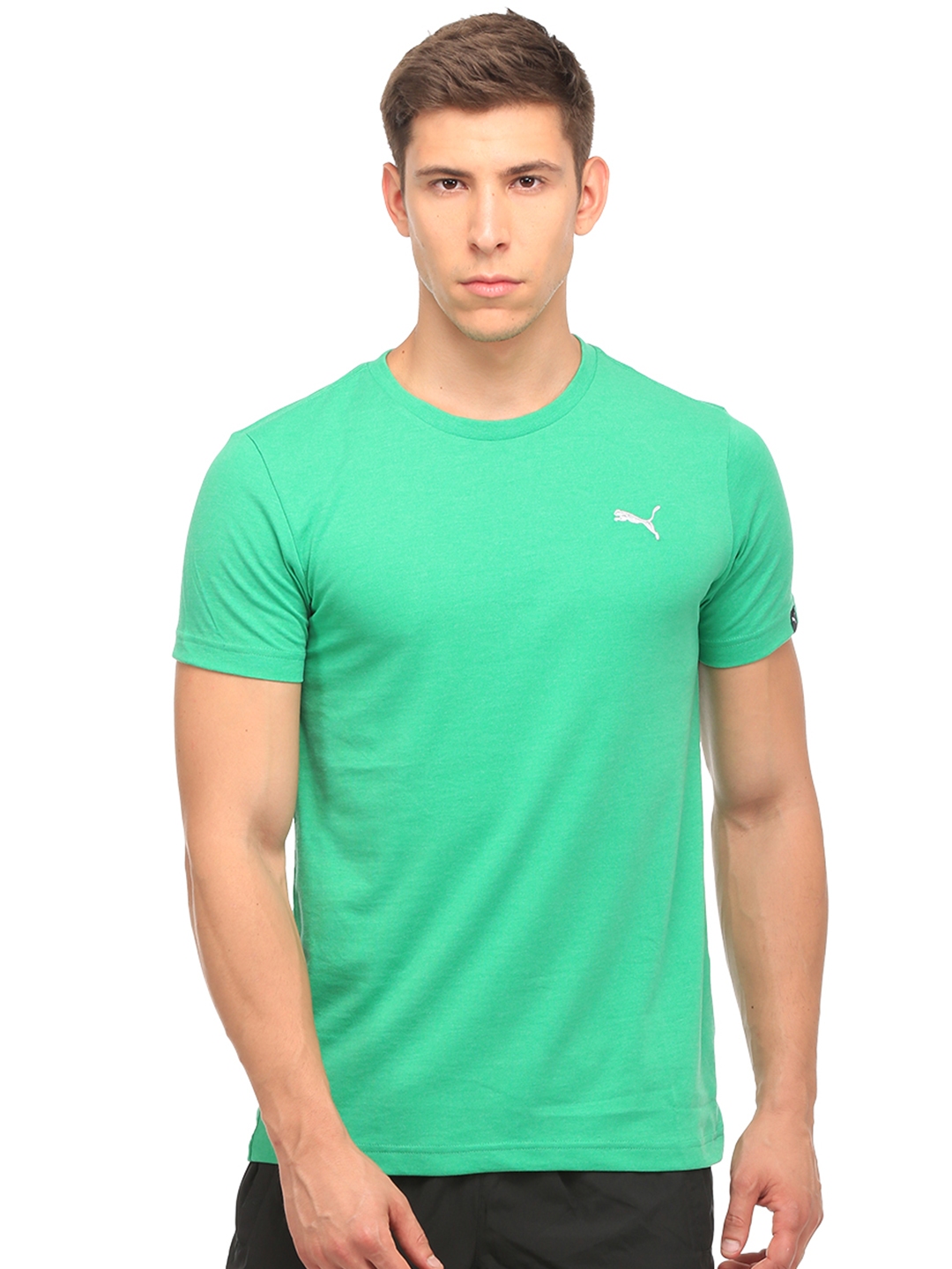 puma olive green tshirt