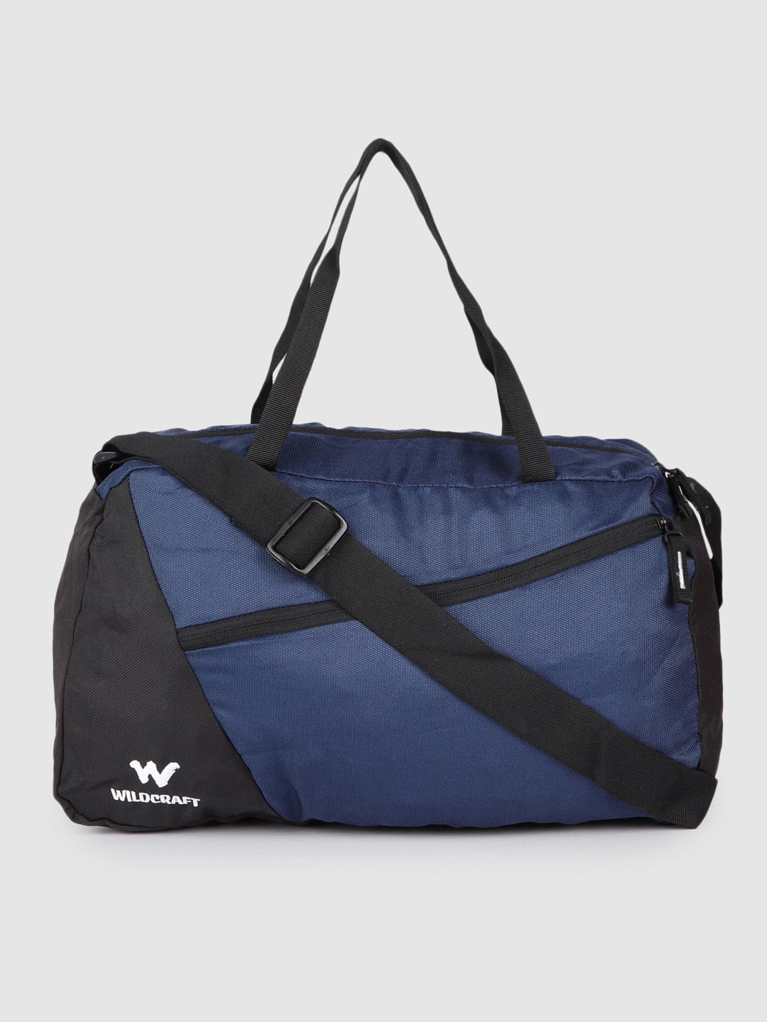 Buy Wildcraft Unisex Blue & Black Colorblocked CT Duff 3 Duffel Bag