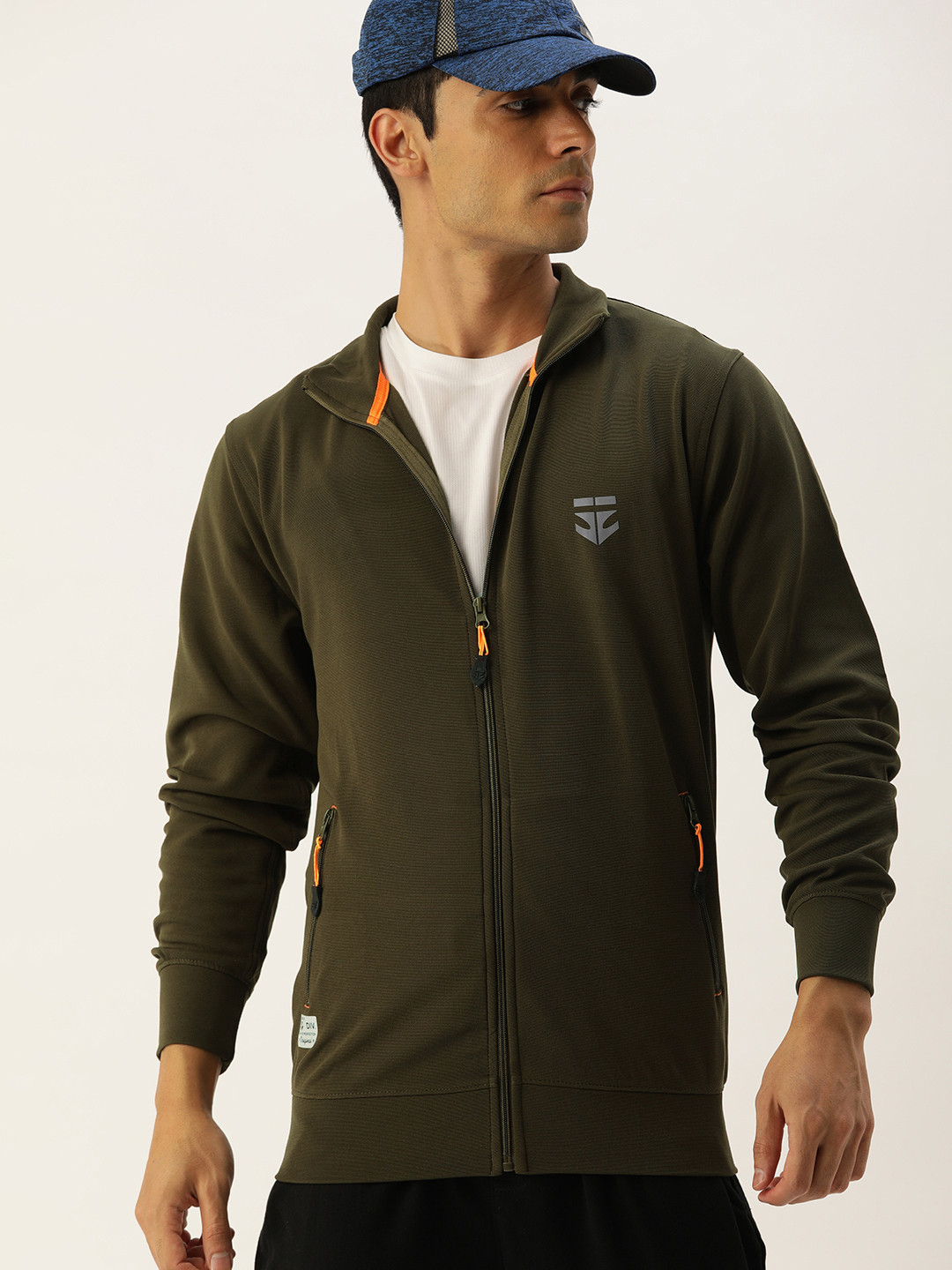 Buy Sports52 Wear Men Olive Green Lightweight Training Sporty Jacket