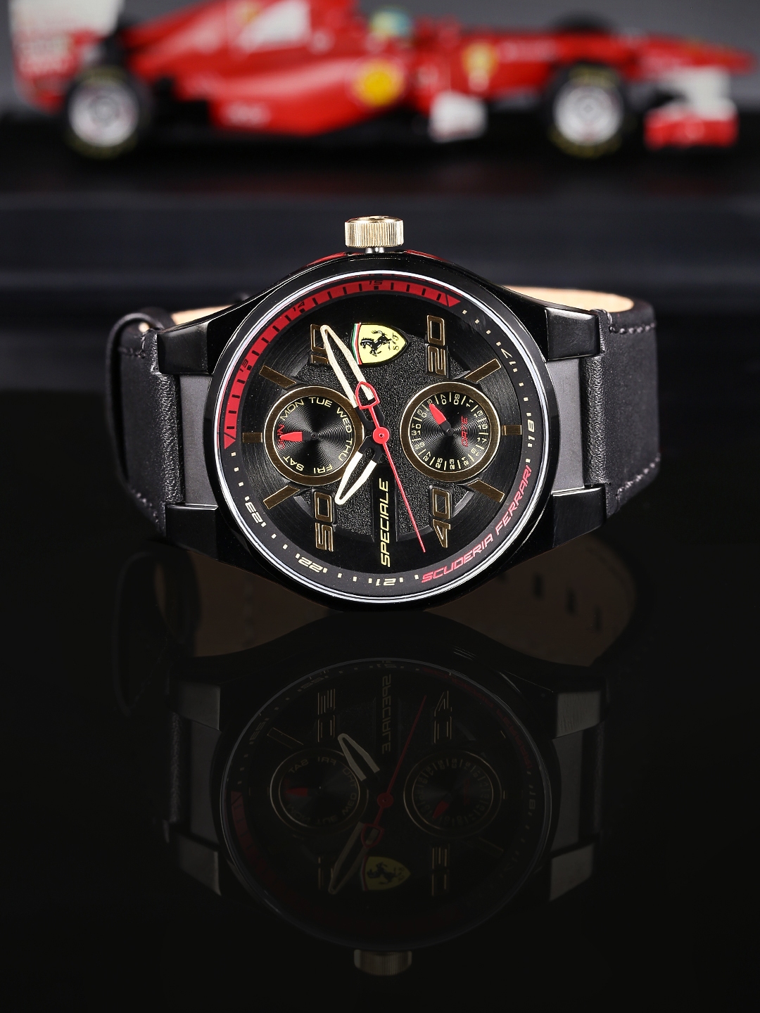 Buy SCUDERIA FERRARI Speciale Men Black Analogue Watch 830418 - Watches ...