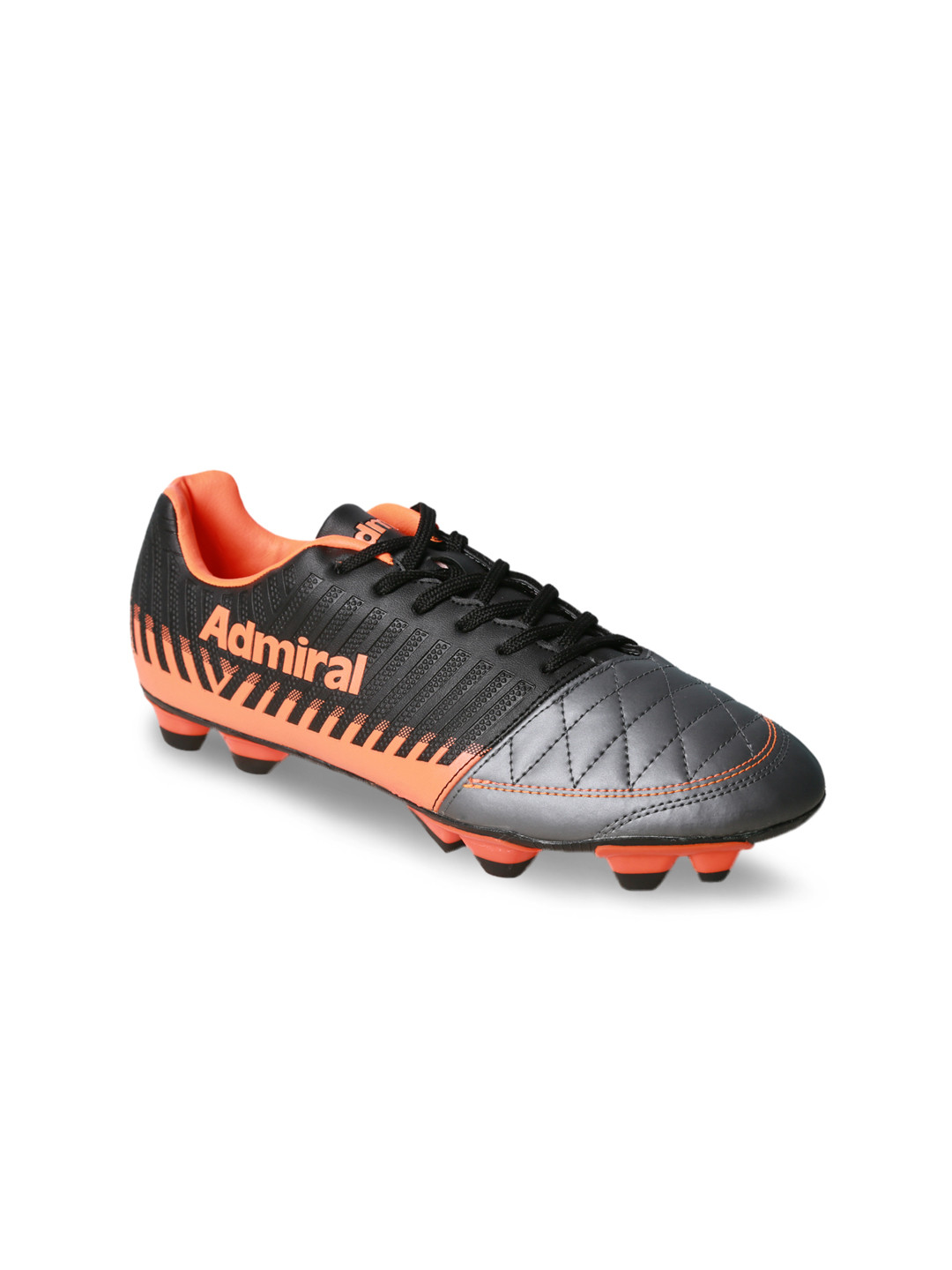 Buy Admiral Men Black & Grey Football Shoes Sports Shoes for Men