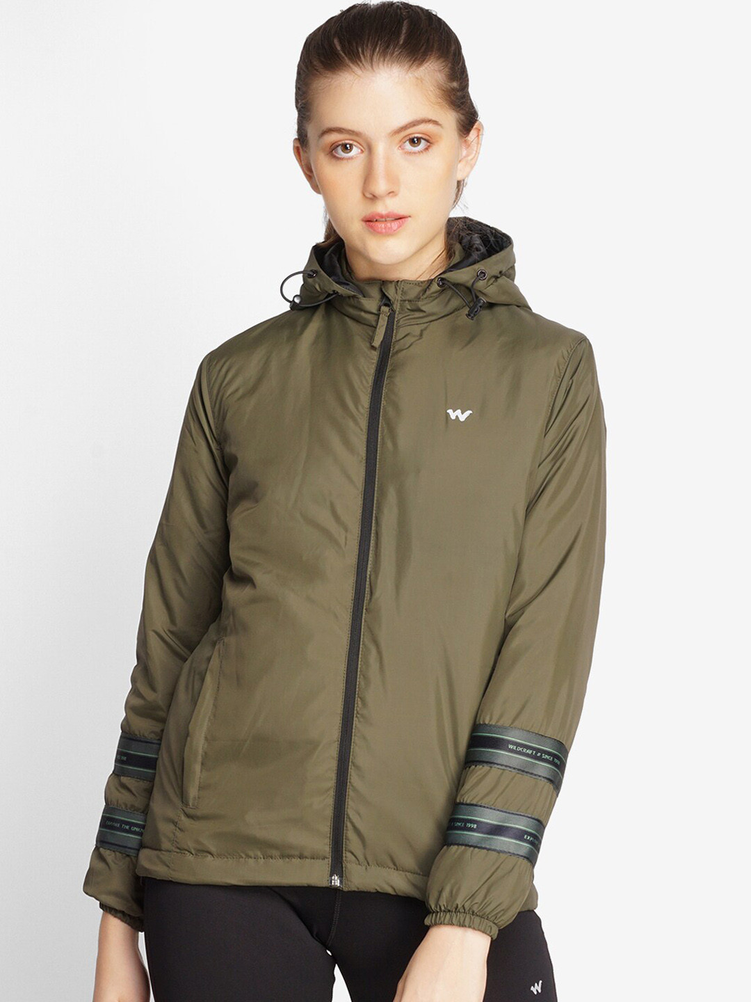 Buy Wildcraft Women Olive Green Lightweight Sporty Jacket Jackets for Women 19833240 Myntra